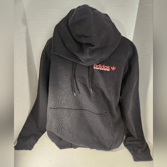 NWT Men's Adidas Linear Trefoil Hoodie - Picture 2 of 5